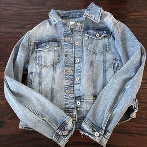 Stylish Light Blue Denim Jacket